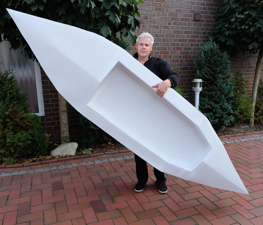 Kartonboot Papier- und Kartonboot Regatta Varel
